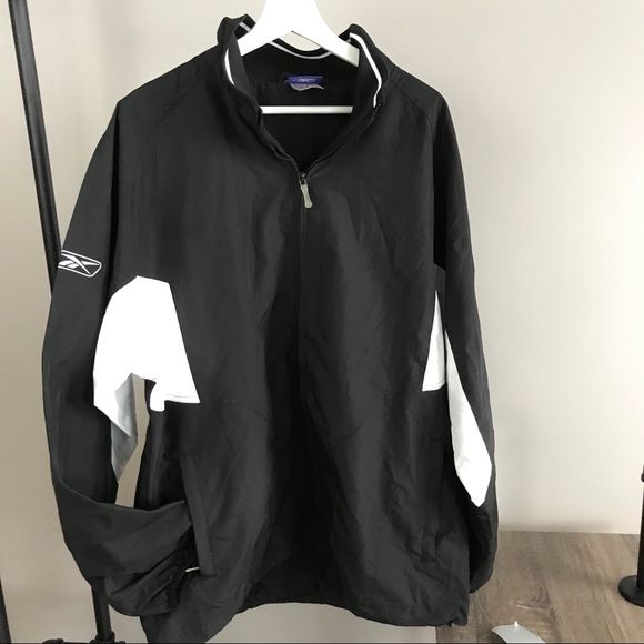 Reebok Other - Reebok NEW men’s sideline track wind jacket black